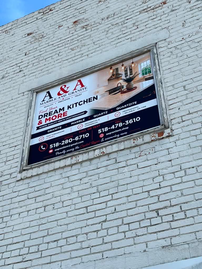 Personalized One Way Vision Window Branding