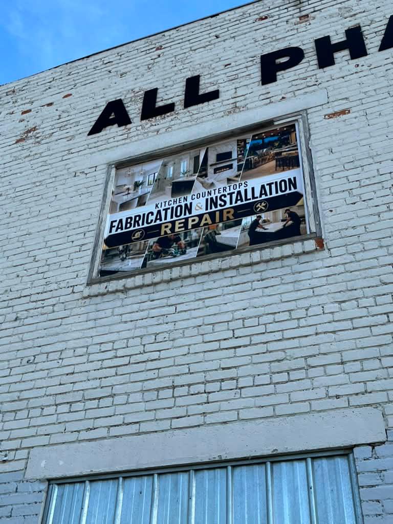 Personalized One Way Vision Window Branding